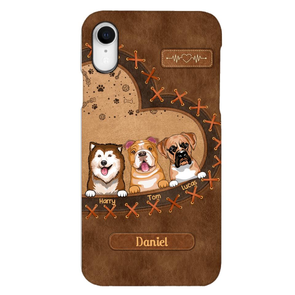 Personalized Dog Lover Phone Case Printed 22APR-DT28