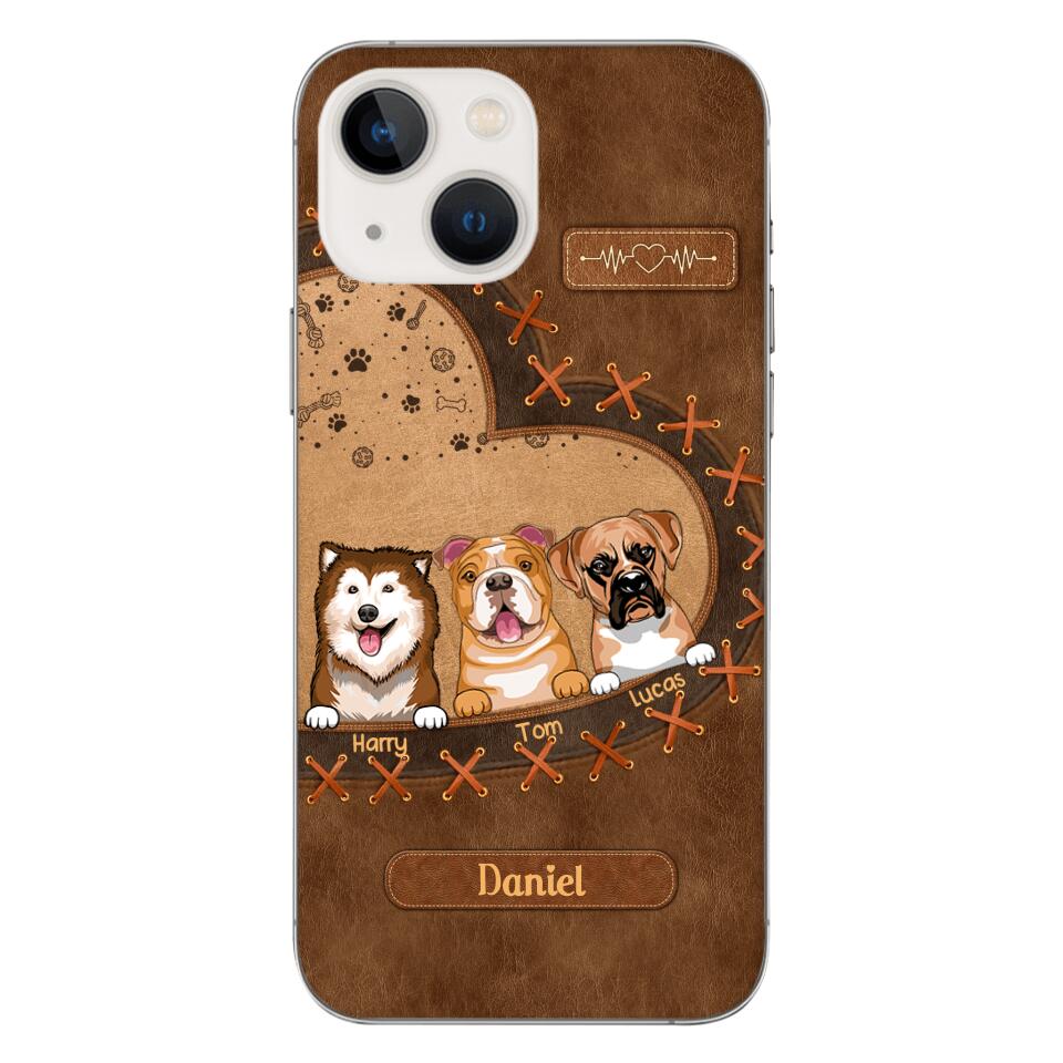 Personalized Dog Lover Phone Case Printed 22APR-DT28