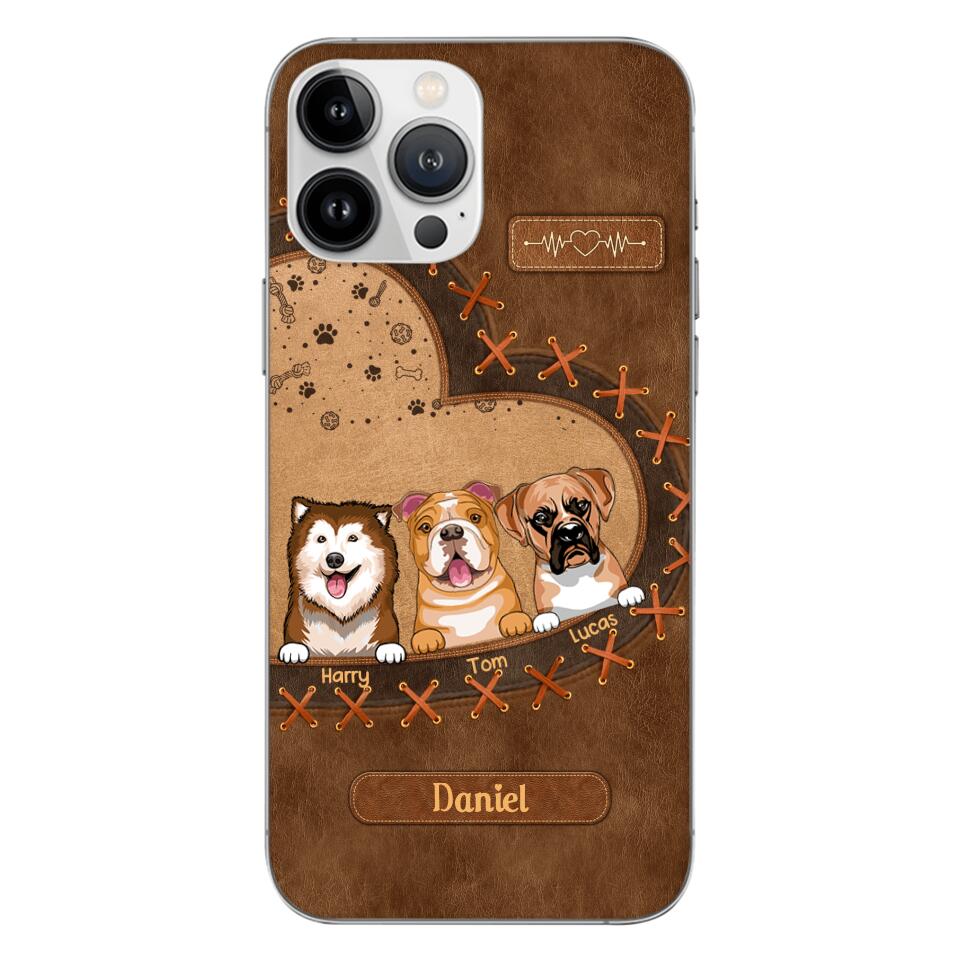 Personalized Dog Lover Phone Case Printed 22APR-DT28