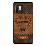 Personalized Grandma Kid Phone Case Printed 22APR-LN28