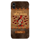 Personalized Grandma's Love Bugs Phone Case Printed 22APR-LN28