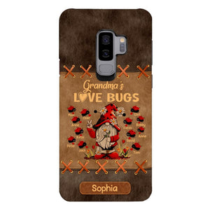 Personalized Grandma's Love Bugs Phone Case Printed 22APR-LN28