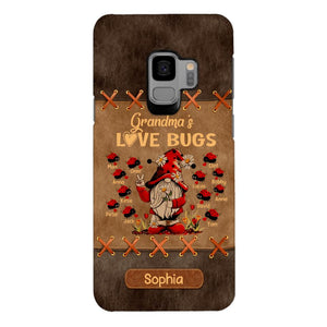 Personalized Grandma's Love Bugs Phone Case Printed 22APR-LN28