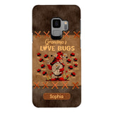 Personalized Grandma's Love Bugs Phone Case Printed 22APR-LN28