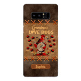 Personalized Grandma's Love Bugs Phone Case Printed 22APR-LN28