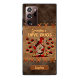 Personalized Grandma's Love Bugs Phone Case Printed 22APR-LN28