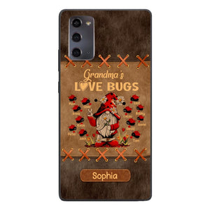 Personalized Grandma's Love Bugs Phone Case Printed 22APR-LN28