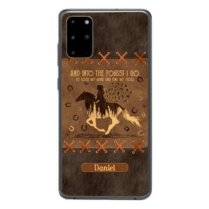 Personalized Girl Love Horse Phone Case Printed 22APR-DT28