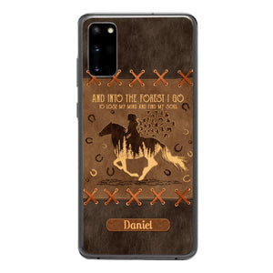 Personalized Girl Love Horse Phone Case Printed 22APR-DT28