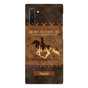 Personalized Girl Love Horse Phone Case Printed 22APR-DT28