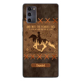 Personalized Girl Love Horse Phone Case Printed 22APR-DT28