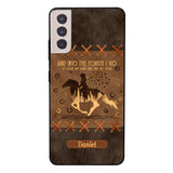 Personalized Girl Love Horse Phone Case Printed 22APR-DT28