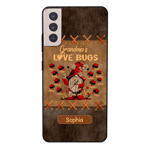 Personalized Grandma's Love Bugs Phone Case Printed 22APR-LN28