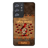 Personalized Grandma's Love Bugs Phone Case Printed 22APR-LN28