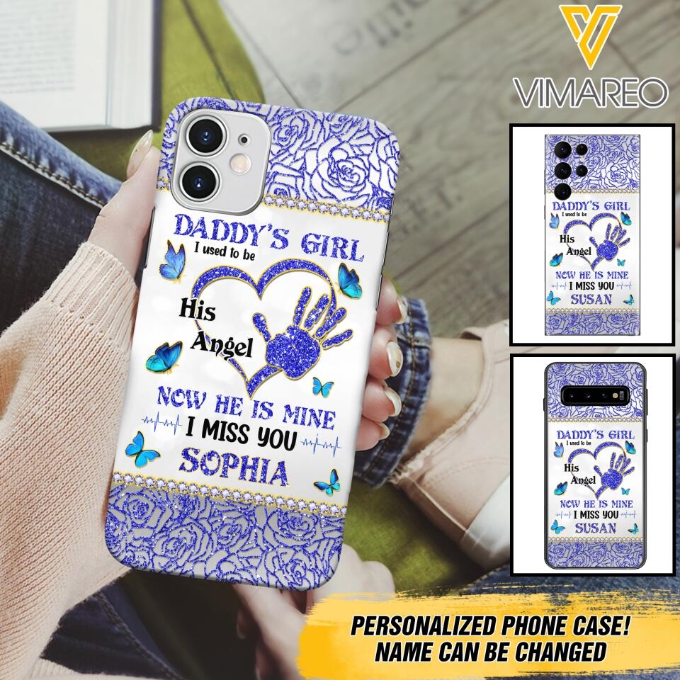 Personalized Daddy's Girl Phone Case Printed 22APR-DT29