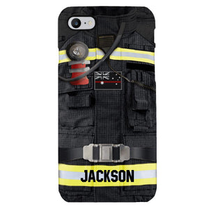 DH Personalized Australian Firefighter Phone Case Printed DT045