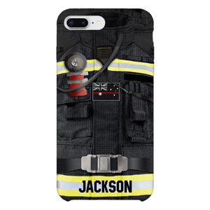 DH Personalized Australian Firefighter Phone Case Printed DT045