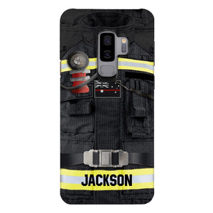 DH Personalized Australian Firefighter Phone Case Printed DT045