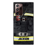 DH Personalized Canadian Firefighter Phone Case Printed DT045