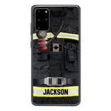 DH Personalized Canadian Firefighter Phone Case Printed DT045