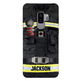 DH Personalized Canadian Firefighter Phone Case Printed DT045