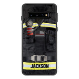 DH Personalized U.S Firefighter Phone Case Printed DT045