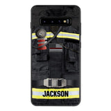 DH Personalized U.S Firefighter Phone Case Printed DT045