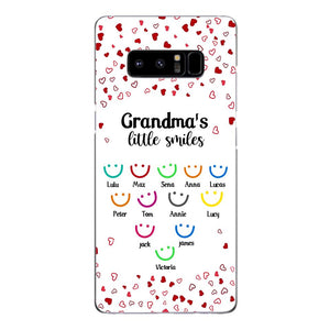 PERSONALIZED GRANDMA'S LITTLE SMILE PHONECASE QTDT0405