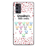 PERSONALIZED GRANDMA'S LITTLE SMILE PHONECASE QTDT0405