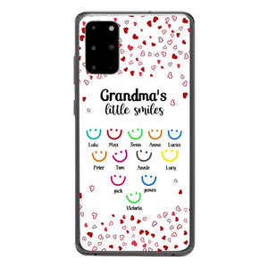 PERSONALIZED GRANDMA'S LITTLE SMILE PHONECASE QTDT0405