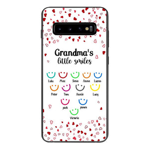 PERSONALIZED GRANDMA'S LITTLE SMILE PHONECASE QTDT0405