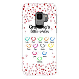 PERSONALIZED GRANDMA'S LITTLE SMILE PHONECASE QTDT0405