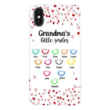 PERSONALIZED GRANDMA'S LITTLE SMILE PHONECASE QTDT0405