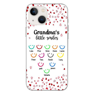 PERSONALIZED GRANDMA'S LITTLE SMILE PHONECASE QTDT0405