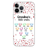 PERSONALIZED GRANDMA'S LITTLE SMILE PHONECASE QTDT0405