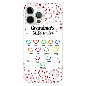 PERSONALIZED GRANDMA'S LITTLE SMILE PHONECASE QTDT0405