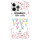 PERSONALIZED GRANDMA'S LITTLE SMILE PHONECASE QTDT0405