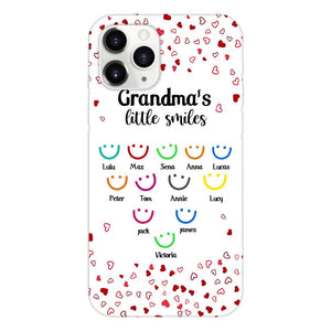 PERSONALIZED GRANDMA'S LITTLE SMILE PHONECASE QTDT0405