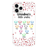 PERSONALIZED GRANDMA'S LITTLE SMILE PHONECASE QTDT0405