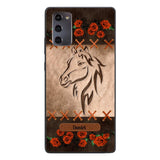 Personalized Horse Lover Phone Case Printed 22MAY-LN04