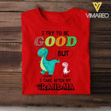 DH Personalized Grandma Kid Tshirt Printed DT055