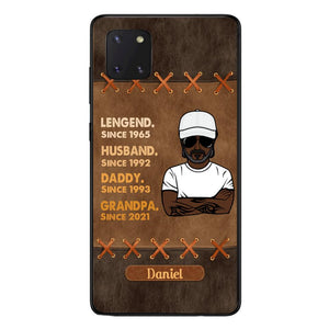 Personalized Legend. Husband. Daddy. Grandpa. Phone Case Printed 22MAY-HC05