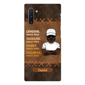 Personalized Legend. Husband. Daddy. Grandpa. Phone Case Printed 22MAY-HC05