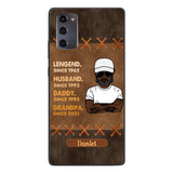 Personalized Legend. Husband. Daddy. Grandpa. Phone Case Printed 22MAY-HC05