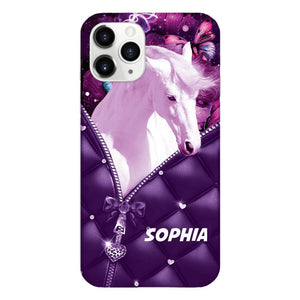 PERSONALIZED HORSE LOVERS PHONECASE NQTN0505