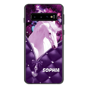 PERSONALIZED HORSE LOVERS PHONECASE NQTN0505