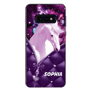 PERSONALIZED HORSE LOVERS PHONECASE NQTN0505