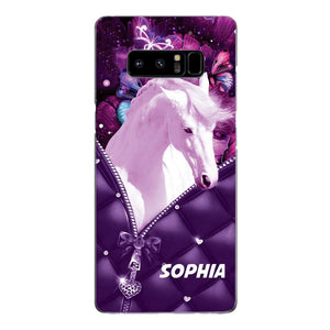 PERSONALIZED HORSE LOVERS PHONECASE NQTN0505