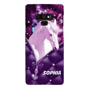 PERSONALIZED HORSE LOVERS PHONECASE NQTN0505