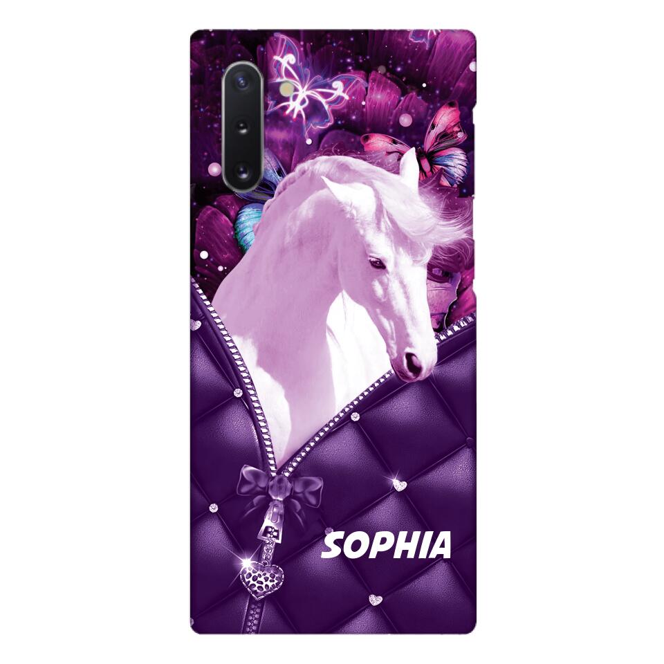 PERSONALIZED HORSE LOVERS PHONECASE NQTN0505